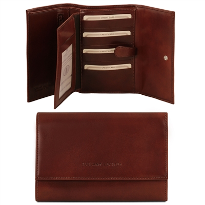 Leather Wallet for Women - Brown | Women's Leather Wallets | Australia ...