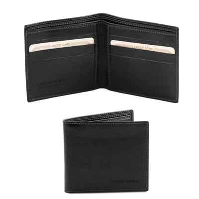 Leather Wallet for Men - Black | Men's Leather Wallets Australia | TL140797